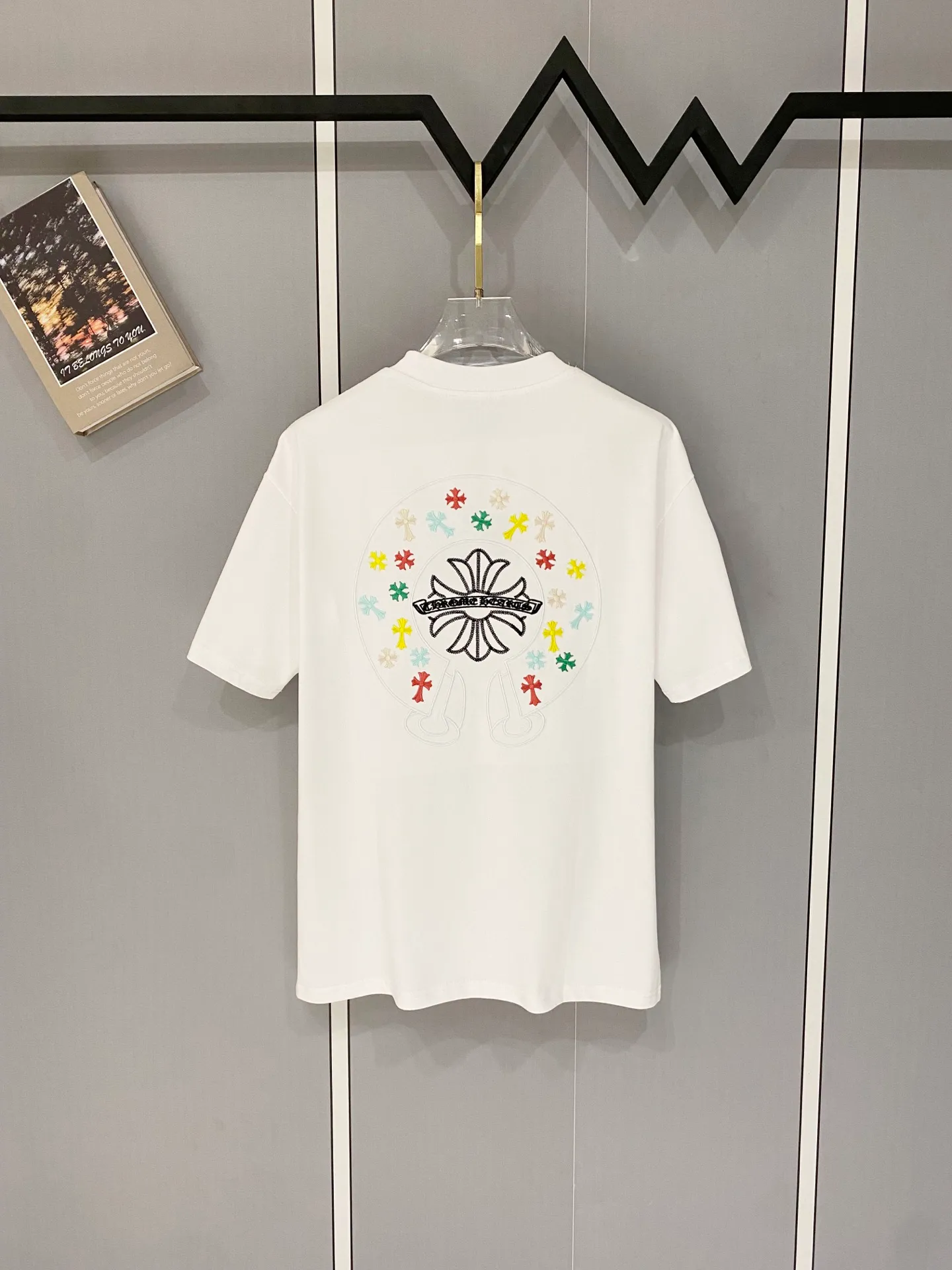 Chrome Hearts/ Quality T Classic LOGO Same Style 2026ss Quality Versatile Quality : Black.White Size：S M L XL